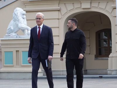 Зеленский побеседовал с премьером Норвегии о защите Украины зимой