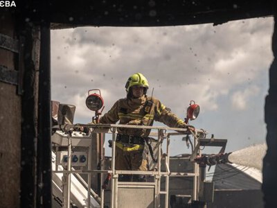 Один человек погиб, ещё трое получили травмы: в Киеве завершили ликвидацию последствий нападения россиян