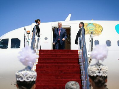  Президент прибыл в Кыргызстан 