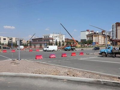 В Караганде готовятся к открытию обновлённой развязки Таттимбета – Муканова