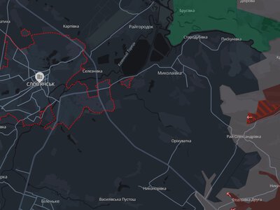 Продвижение россиян в сторону Славянска: обновление карты DeepState