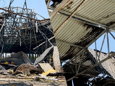 В ходе массированной атаки Россия нанесла удар по промышленному парку в Калуше