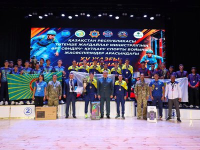 Завершился XV летний чемпионат по пожарно-спасательному спорту