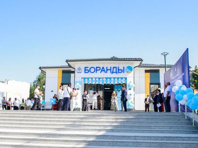 Жуалыдағы Боранды теміржол вокзалы жаңғыртылып, пайдалануға берілді