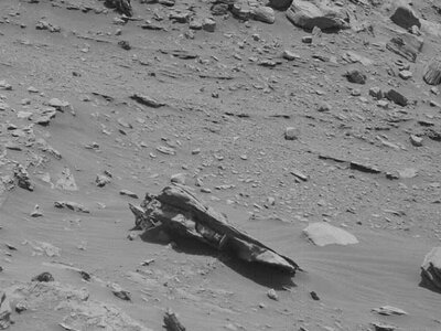 Таинственный объект на фото NASA с Марса подпитал теории о внеземной жизни