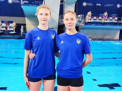 Украина завоевала бронзу чемпионата Европы в синхронных прыжках с 10-метровой вышки