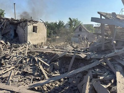 Авиабомба рф попала в частную застройку Запорожья - есть погибший и раненые