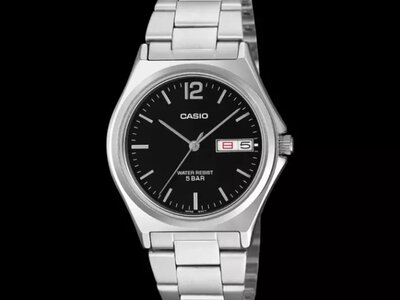 Casio анонсировала классические аналоговые часы MTP-1440DJ с батарейкой на три года — выбор между чёрным и белым циферблатом