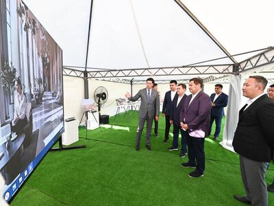 В Кызылорде строятся новая Президентская библиотека и драматический театр