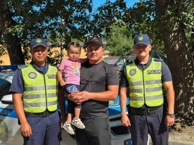 Полицейские помогли оперативно доставить ребенка в больницу в Костанайской области