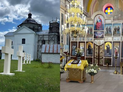 Копия иконы 17 века и загадочный склеп: где в Житомирской области стоит храм, которому более 230 лет