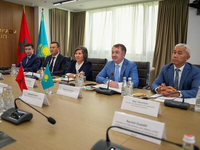 3 августа 2026 года состоялась встреча Министра юстиции Республики Казахстан Сарсембаева Ерлана Жаксылыковича с официальной делегацией во главе с Министром юстиции Королевства Марокко Абделаттифом Уахби