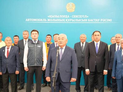 Началось строительство автомобильной дороги «Кызылорда — Саксаульск»