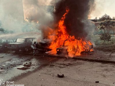 В Славянске спасатели за сутки ликвидировали четыре пожара, два из них возникли из-за российских обстрелов