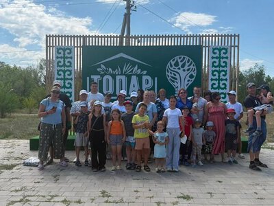 Инклюзивная аллея появилась в Абайском районе