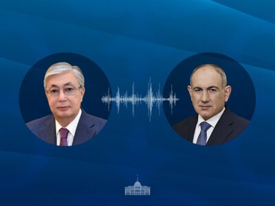  Токаев поздравил Пашиняна с переназначением на пост премьер-министра 
