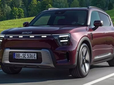 Smart #5 Premium AWD: как китайско-немецкий альянс создал 587-сильного электрокроссовера и закрасил его в чёрный