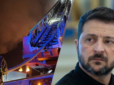 В результате массированного обстрела Киевской области пострадали 44 человека, – Зеленский отреагировал на российский удар