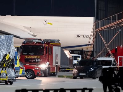 В аэропорту Германии возле украинского самолета Ан обнаружили дрон со взрывчаткой