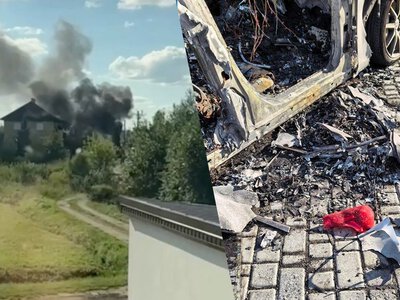 Под Екатеринбургом взорвалась машина директора российского предприятия, производящего дроны Упирь