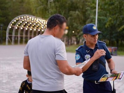  В парке Астаны прошел рейд против мусора: нарушителей привлекают к ответственности 