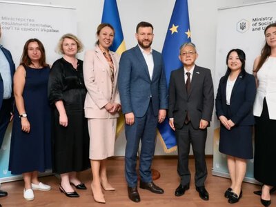 Украина и Япония углубляют сотрудничество в области модернизации системы социальной защиты