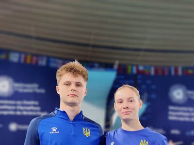 Збірна України здобула перше  “золото” чемпіонату Європи-2026 зі стрибків у воду