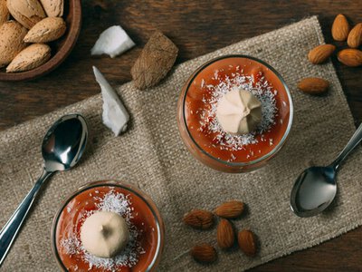 Нежный миндальный пудинг с кардамоном для уютного вечера