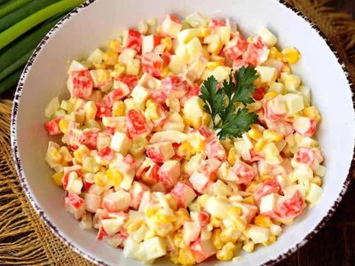Топ-7 крабовых салатов на любой вкус