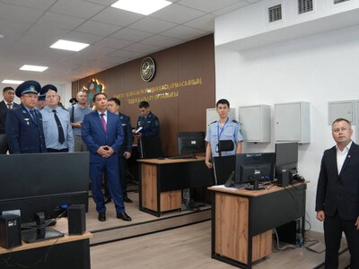 Заместитель министра внутренних дел ознакомился с цифровыми проектами полиции в Карагандинской области