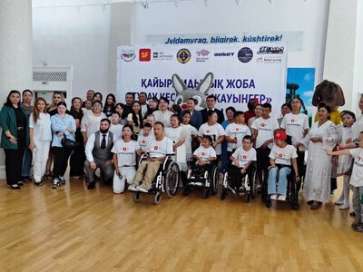 Спорт без ограничений: в Караганде заработала новая секция для детей с инвалидностью
