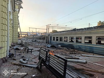 Удар РФ по станции в Харьковской области: погибли двое сотрудников Укрзалізниці