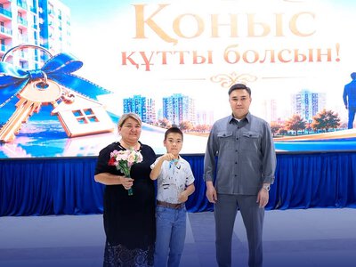 В ШЫМКЕНТЕ ЕЩЁ 40 СЕМЕЙ РЕШИЛИ ЖИЛИЩНЫЙ ВОПРОС