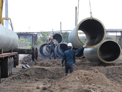  В Темиртау заменят аварийный тепловывод от ТЭЦ-2 