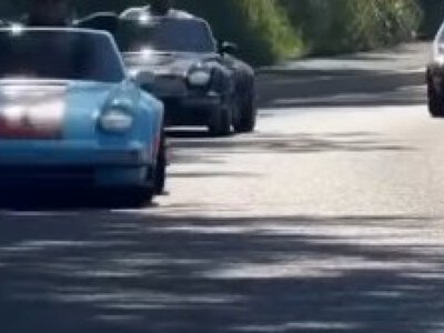  Колонну спорткаров оштрафовали по дороге к Медеу 