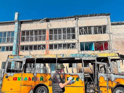 В Николаеве готовят лицей к восстановлению после атаки