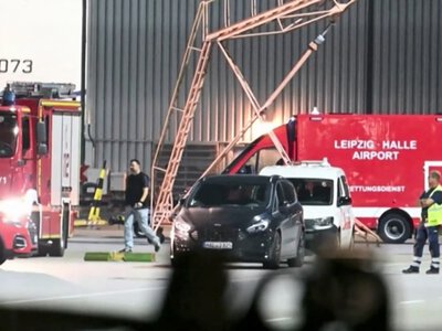 СМИ: в Германии отрицают, что на борту украинского Ан-124 в аэропорту Лейпцига были боеприпасы