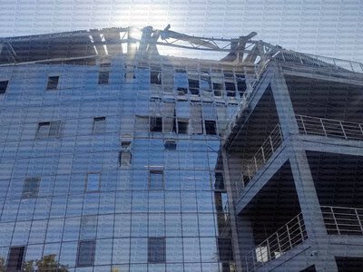 рф атаковала Одессу: предварительно, повреждён стадион Черноморец, есть пострадавшие