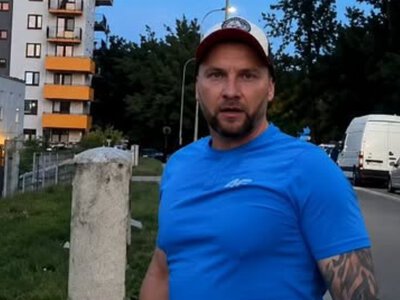 Догнал и махал руками: в Кракове агрессивный мужчина преследовал украинцев (видео)