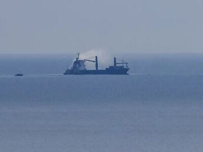Россияне обстреляли немецкий балкер «Emil» в Чёрном море и склады немецких компаний в Киеве