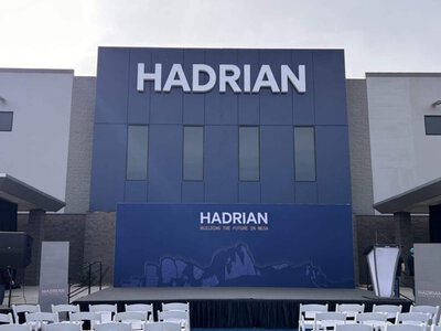  Американский оборонный стартап Hadrian привлек $1,37 млрд и достиг оценки $7,87 млрд 