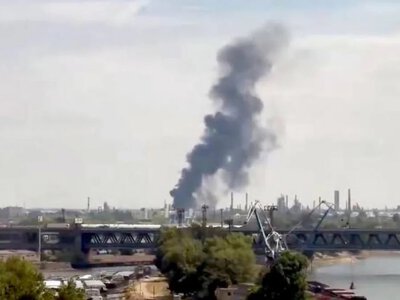  На нефтеперерабатывающем заводе в Братиславе произошел пожар 