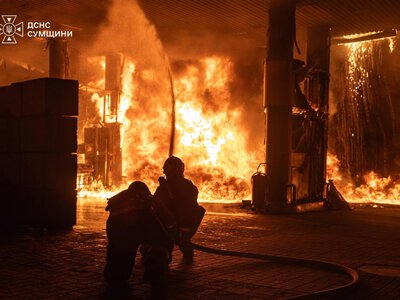 За одну ночь уничтожили все АЗС: громада в Полтавской области осталась без заправок