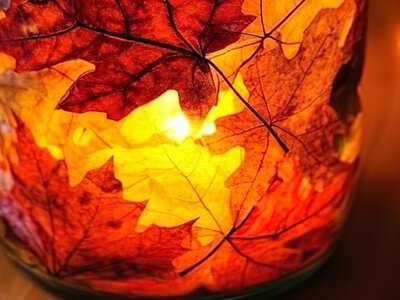 Осенние подсвечники своими руками: лучшие варианты с фото