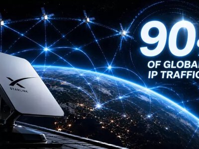 Илон Маск заявляет: Starlink сможет захватить 90% спутникового трафика