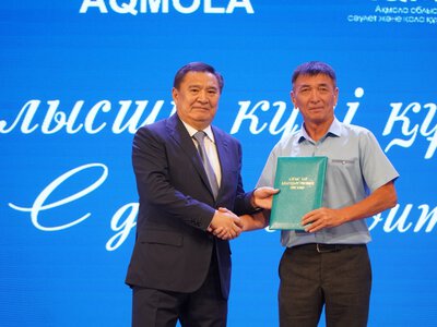 День строителя отметили в Акмолинской области