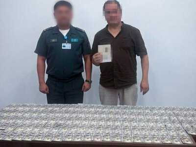  Иностранец пытался провезти $70 тысяч под одеждой через границу страны 
