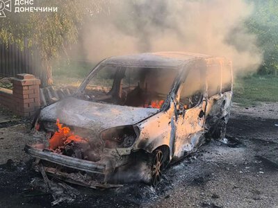 В Славянске и Краматорске спасатели ликвидировали пожары после российских обстрелов