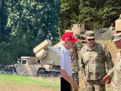 Ракеты вместо охраны: почему Трампа во время гольфа защищал ЗРК Avenger (фото, видео)