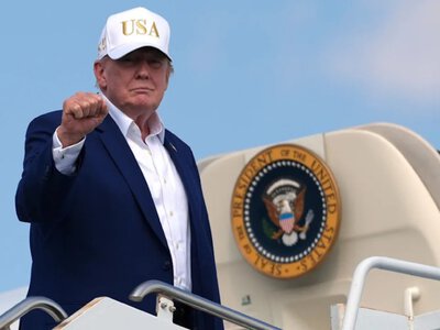  Трамп покинул саммит НАТО на другом самолёте: названа причина 